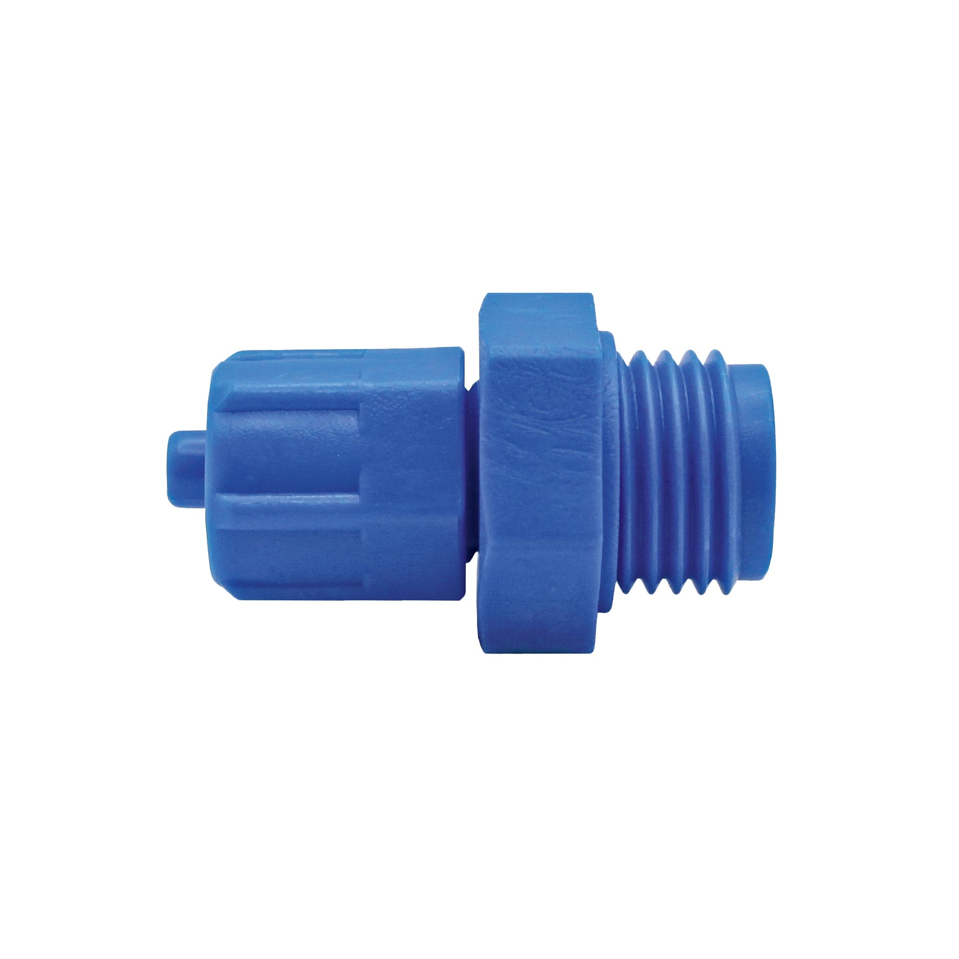 [110727] RIEGLER Straight screw-in fitting, G 3/8 o., for hose 8/6 mm, AF 19