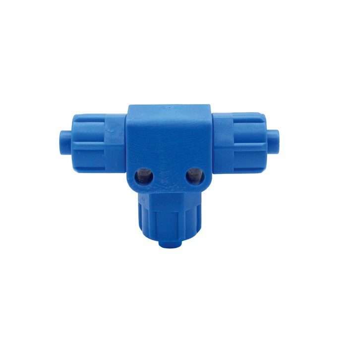 [110745] RIEGLER T-fitting, rigid, for hose 8/6 mm, POM