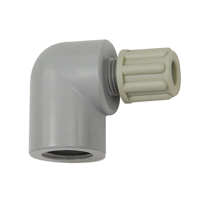 RIEGLER Angled screw-on fitting G 1/8 i., for hose 6/8 mm, PA