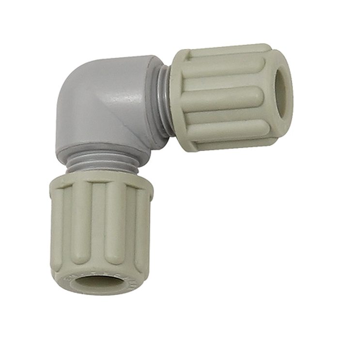[110835] RIEGLER Winkel-Schlauchverbindung, für Schlauch 9/12 mm, PA