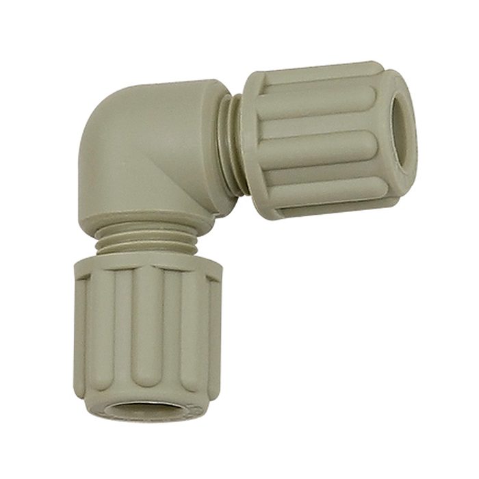 RIEGLER Angled hose fitting, for hose 8/10 mm, PP