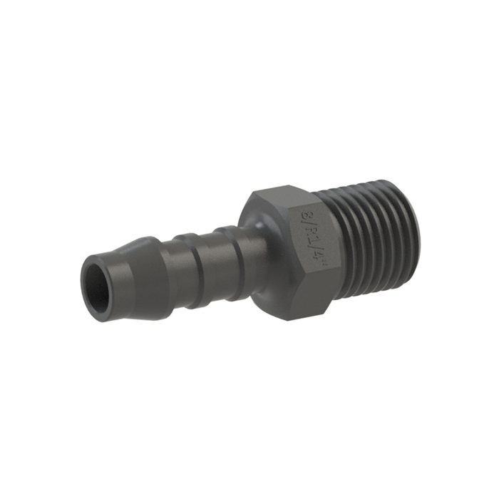 RIEGLER Gerader Einschraubstutzen, R 1/8 a., für Schlauch LW 8 mm, PA 6