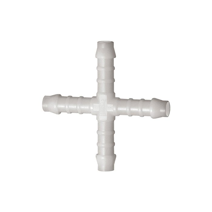[111053] RIEGLER Kreuzverbindungsstutzen, für Schlauch LW 4 mm, POM