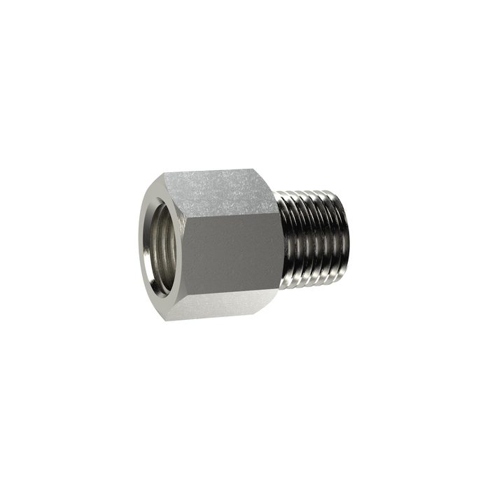[111510] RIEGLER Verlängerungsstück, kurz, R 1/8 a., G 1/8 i., SW 14, MS vern.