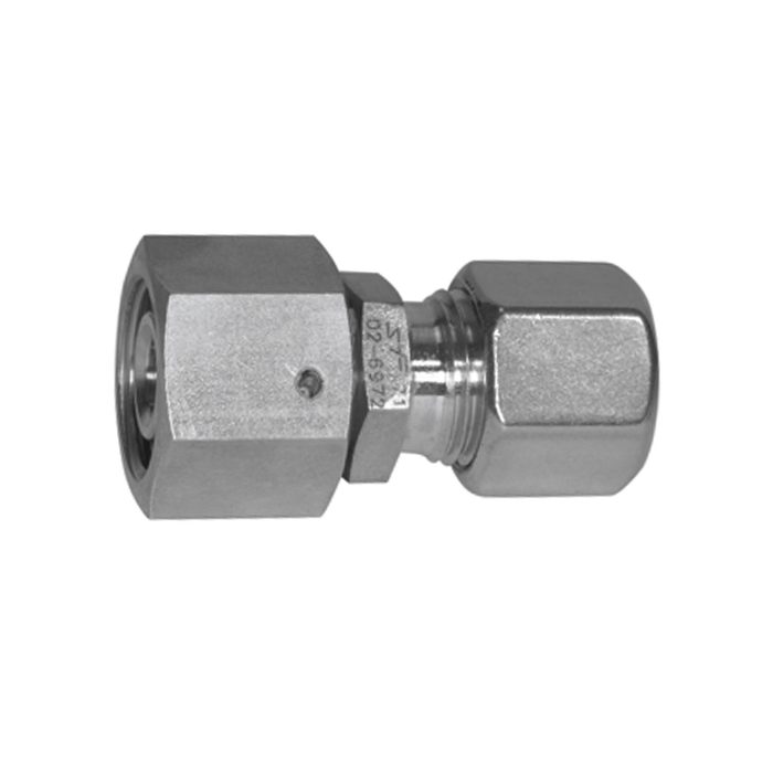 RIEGLER Reduzierverschr., Dichtkegel, Mutter M22x1,5 i., ES 1.4571 Ø15x10