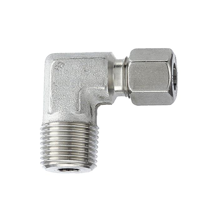 RIEGLER Winkel-Einschraubverschr. R 1/4 a., Rohr-Ø 10, ES 1.4571, 315bar