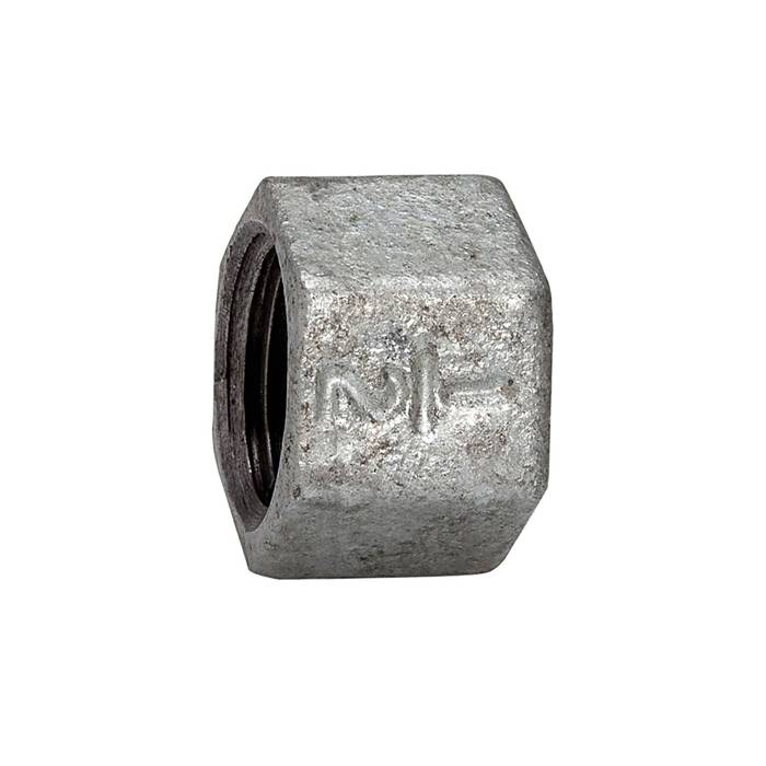 RIEGLER Cap 300, IT, Rp 1/4, black malleable cast iron