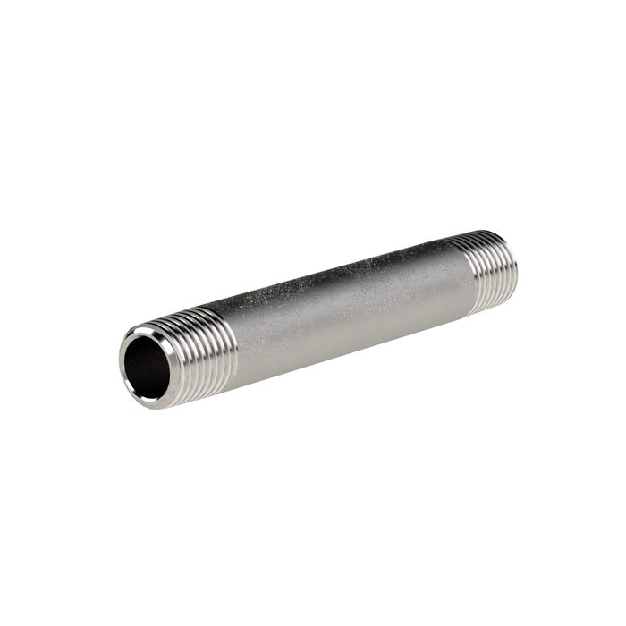 RIEGLER Rohrdoppelnippel 23, AG/AG, R 1 1/4, Länge 100,0 mm
