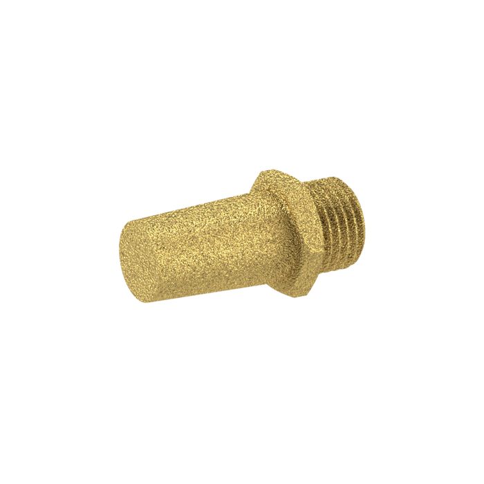 [113342] RIEGLER Sinterbronce-Schalldämpfer, Sechskant, G 3/4, SW 32