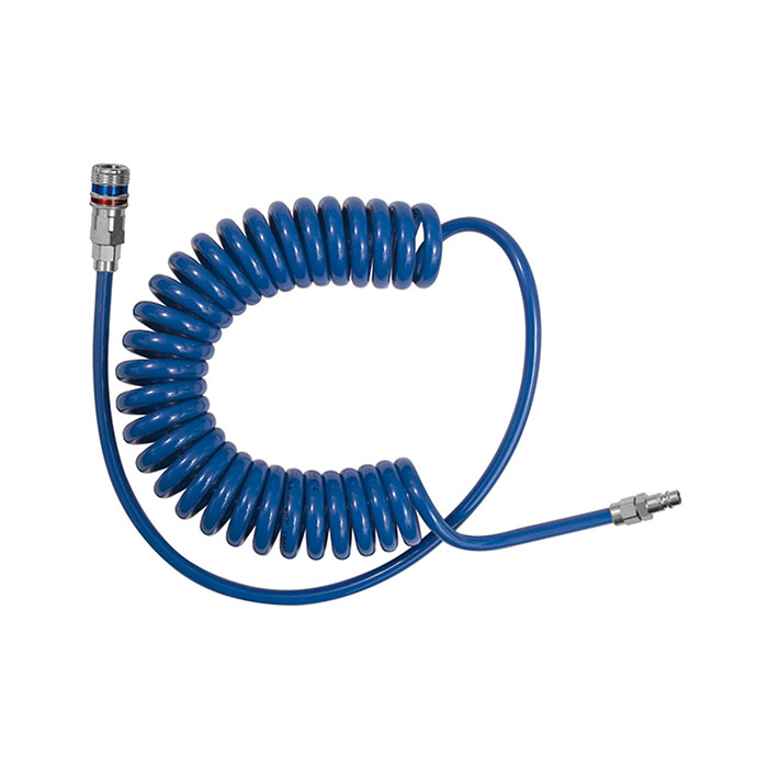 RIEGLER Spiralschl.-Sicherheitskupplung-Set, PUR, Schl.-ø 10x6,5, 8,0 m