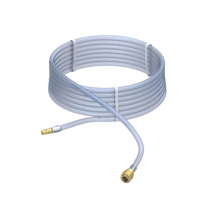 RIEGLER PVC-Gewebeschlauch-Set, Schnellverschl.kpl., Schlauch-ø 12x6, 10m