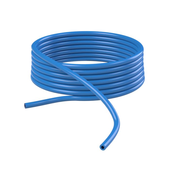RIEGLER Plastic pipe, PA 12, blue, Hose Ø 15x12, Roller length 25 m