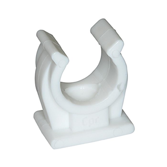 RIEGLER Rohrklemme »speedfit« PP, f. Rohr Außen-ø 22 mm, weiß, max. 90 °C