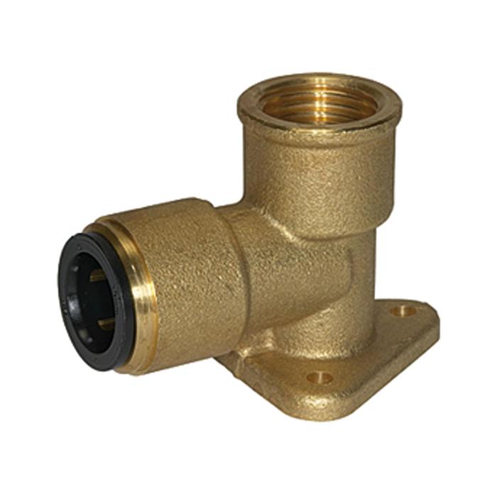 [114068] RIEGLER Wall bracket made of brass, G 3/4, for pipe exterior Ø 22 mm