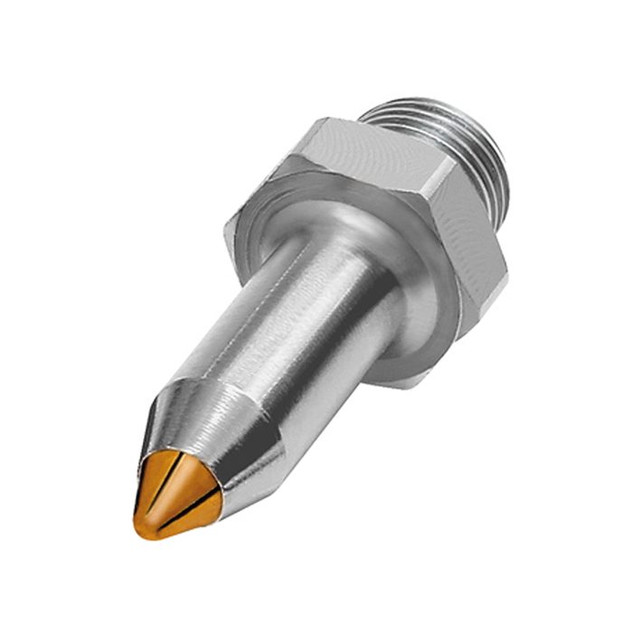 RIEGLER Feinstrahldüse, M12x1,25, Stahl vern., MS, Düsen-Außen-ø 10 mm, 1
