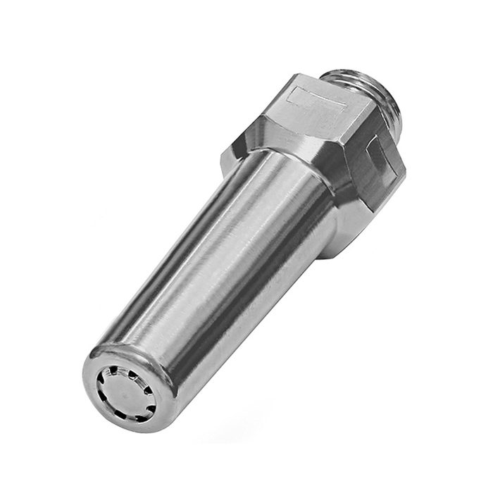 RIEGLER Lärmarme Runddüse, M12x1,25, Aluminium, Düsen-Außen-ø 11 mm