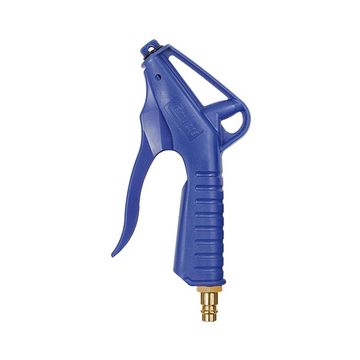 RIEGLER Dosierbare Basis-Blaspistole ohne Düse, POM, Rc 1/4, Tülle LW 6