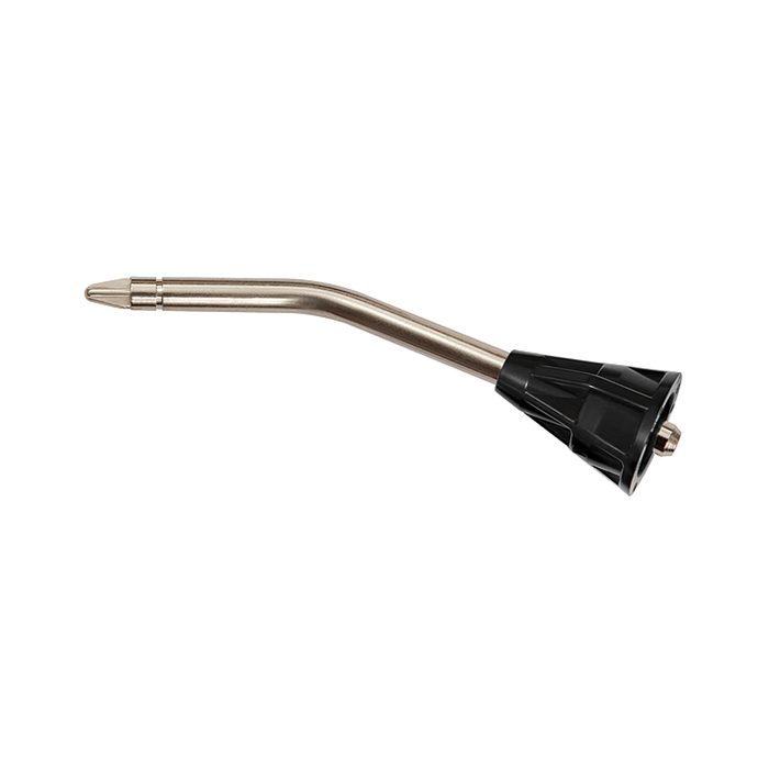[114406] RIEGLER Extension pipe, Blow pipe, Star tip nozzle, 90 mm curved