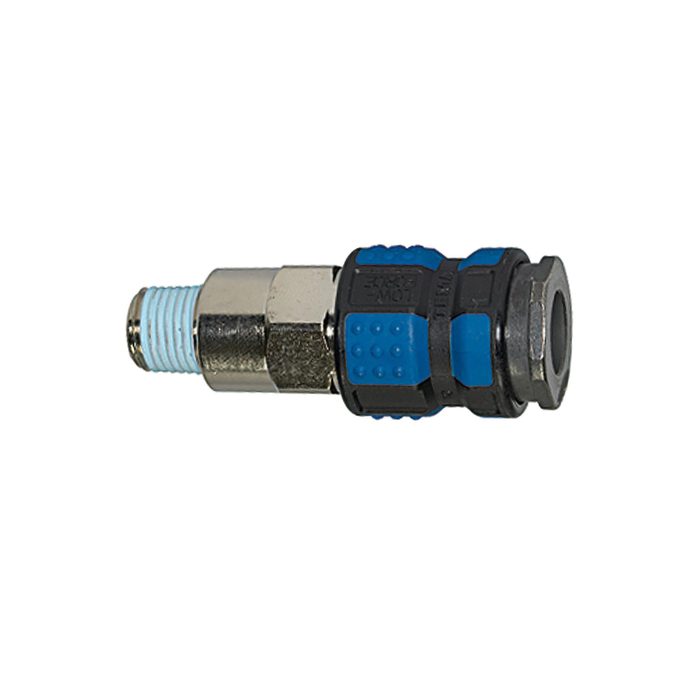 RIEGLER Schnellverschlusskupplung NW 7,8, hoher Durchfluss, R 1/2 AG