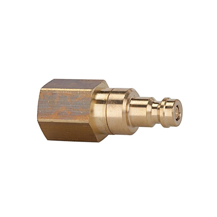 [107504] RIEGLER Nipple, I.D. 5, locking on both sides, Bright brass, G 1/8 IT