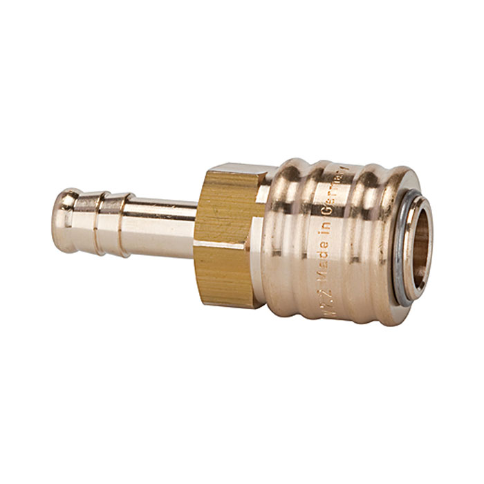 [107515] RIEGLER Quick-connect coupling I.D. 7.2, locking on both sides, I.D. 10