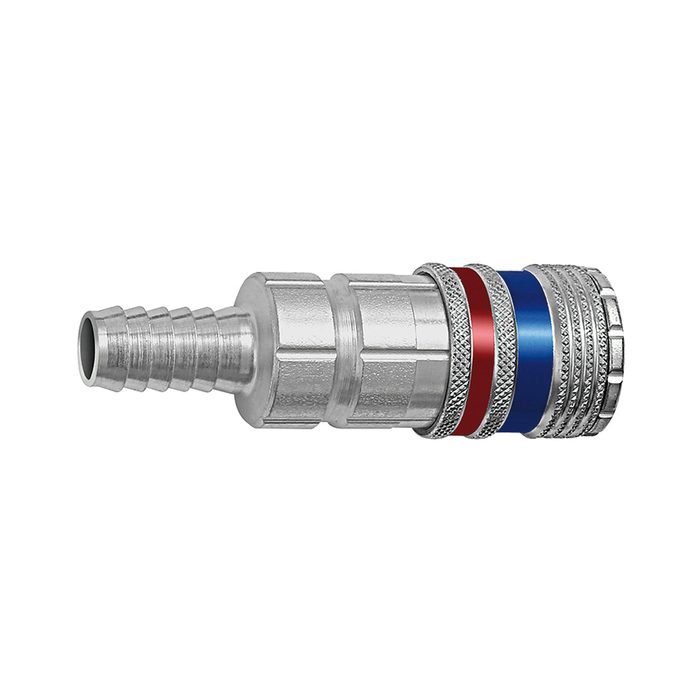 [107595] RIEGLER Safety coupling I.D. 7.6, Steel / brass galvanised, Sleeve I.D. 6