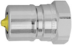 RIEGLER Stecknippel mit Druckeliminator, Serie B, NW 12,5, G 1/2 IG