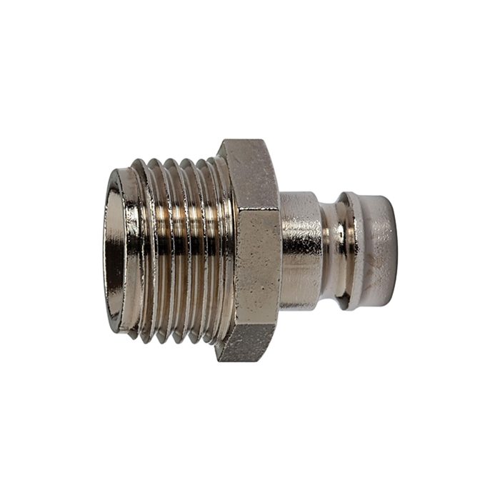 RIEGLER Temperier-Einstecknippel DN 6 mit Außengewinde, M10x1, SW 11