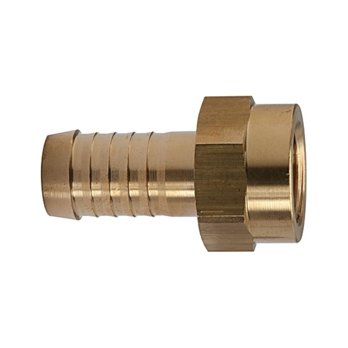 RIEGLER Screw-on connector, Brass, M16x1.5 IT, Hose connection 13 mm