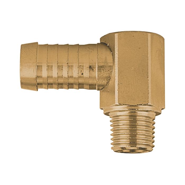 [108003] RIEGLER Winkel-Gewindetülle 90°, R 1/8 AG, Schlauchanschluss 9 mm