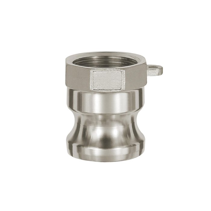 RIEGLER Kamlok-Schnellkupplungsstecker mit IG, Typ A, ES 1.4401, G 1