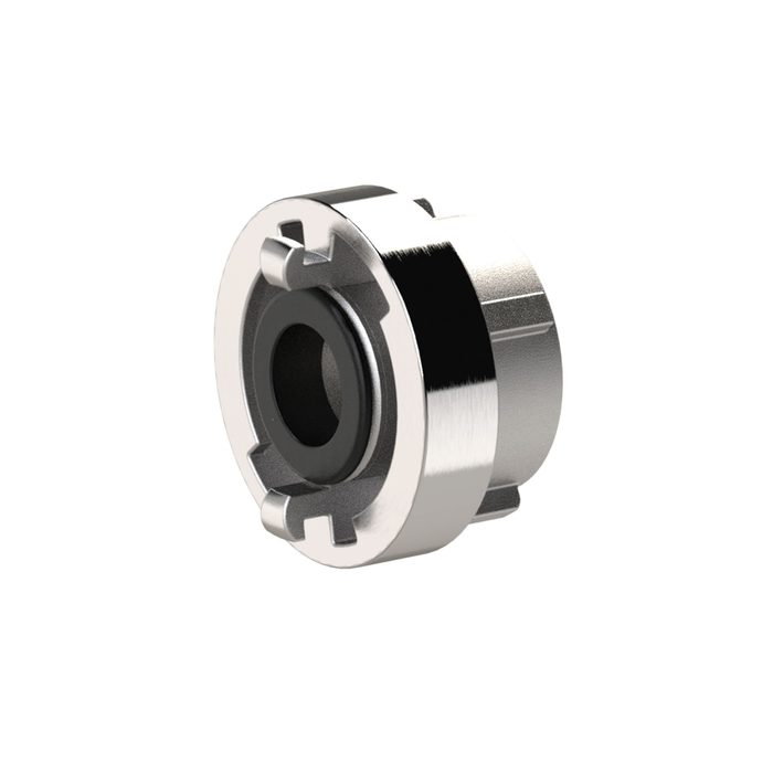 RIEGLER Storz-Festkupplung, Alu, Storz-Größe 75-B, KA 89 mm, G 3 IG
