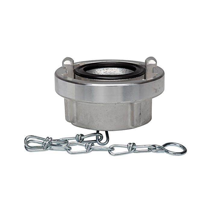 [108263] RIEGLER Storz-Blindkupplung, Kette, Alu, Storz-Größe 75-B, KA 89 mm