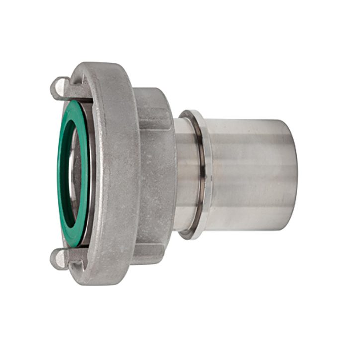 RIEGLER Storz-Kuppl., Stutzen, Schaleneinband, ES V4A, Größe 52-C, LW 50