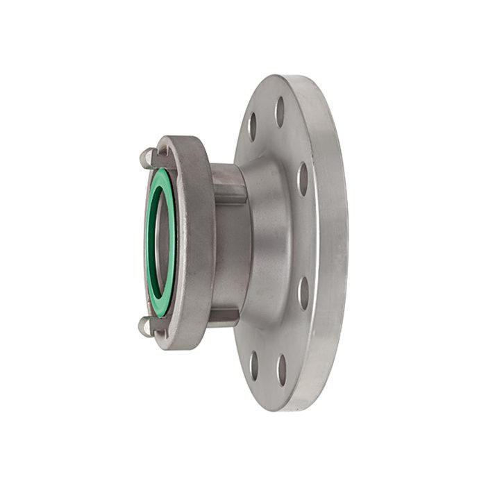 RIEGLER Storz-Übergangsstück, ES V4A, Storz-Größe 110-A, Flansch DN 100