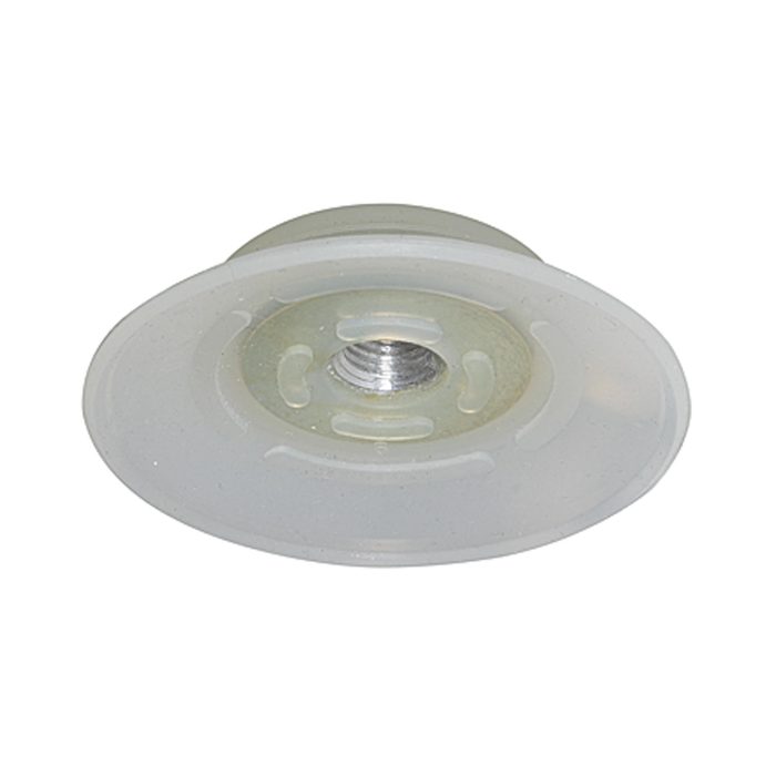 RIEGLER Flachsauger rund, PFG ø: 8 mm, Silikon