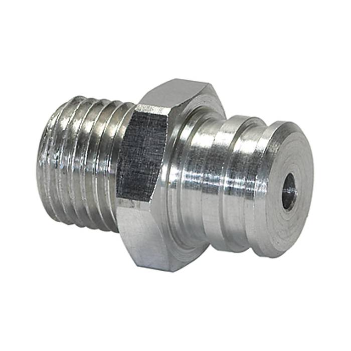 [108486] RIEGLER Connection nipple for flat suction cup oval SGO G 1/4 ET Ø45x15
