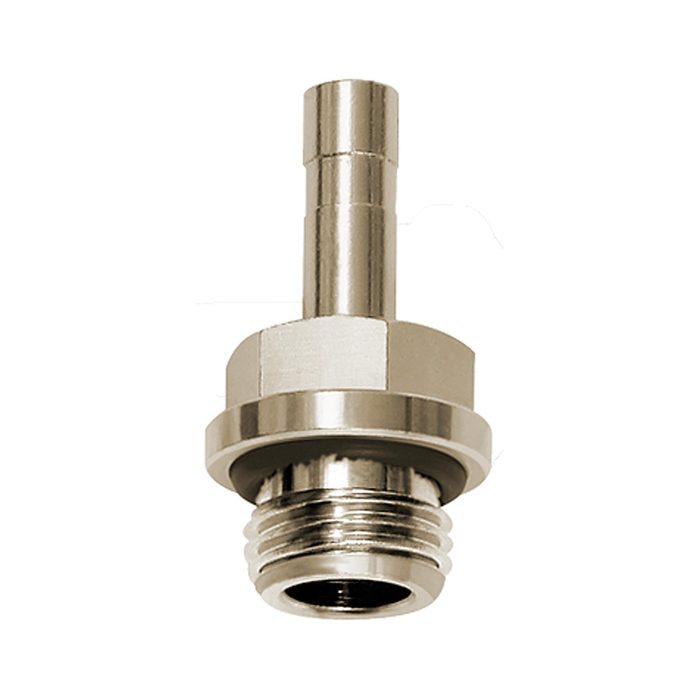 RIEGLER Gewinde-Stecknippel »click-clock«, G 1/4 a., Schlauch-Ø 5