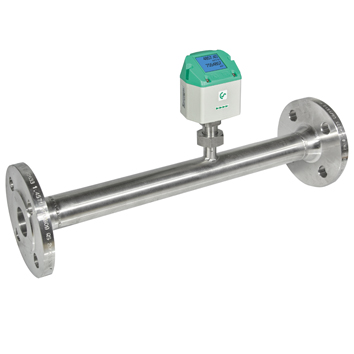 [0695 2525] CS INSTRUMENTS VA520 Consumption meter with integrated DN 50 measuring section with welding neck flange
