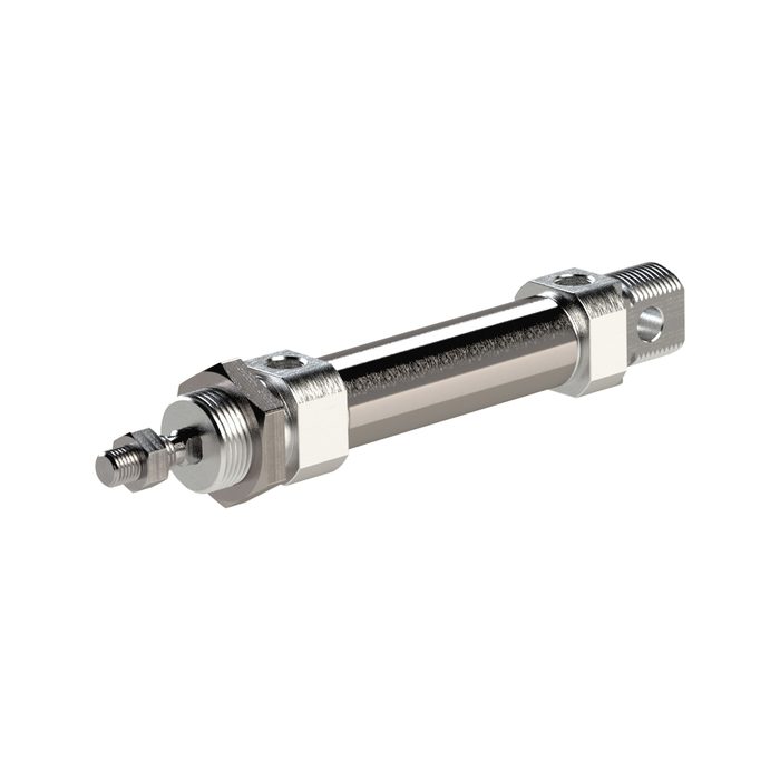 RIEGLER Rundzylinder »MI« doppeltwirkend, Kolben-Ø 20, Hub 300, G 1/8