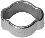 RIEGLER 2-Ohr-Schl.klemme »blow line« Stahl verz., Spannbereich 28-31 mm (1 Pack = 10 Stk.)