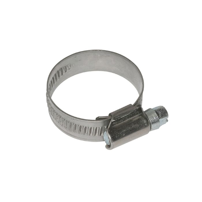 [115441] RIEGLER Worm thread - hose clamp »blow line«, Chrome steel,  12.0 - 20.0