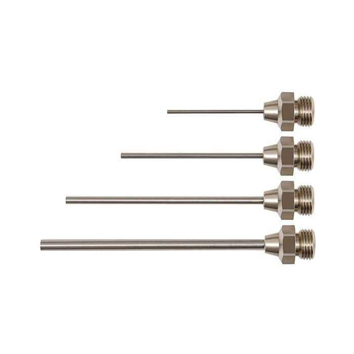 RIEGLER Nadeldüse, Außen-Ø 2,43 mm, Länge 62 mm, Adapter erforderlich
