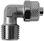 RIEGLER Angled screw-in fitting »value line«, R 3/14 o., for hose 12/10