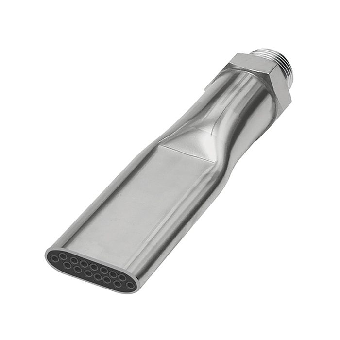 [114481] RIEGLER Low noise flat nozzle, G 1/4 ET, Nozzle width 21 mm