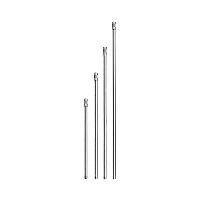 [114449] RIEGLER Extension pipe without nozzle, straight 600 mm, Aluminium