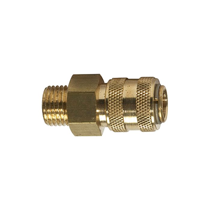 [115620] RIEGLER Schnellverschlusskupplung NW 5 »connect line«, MS blank, G 1/8 AG