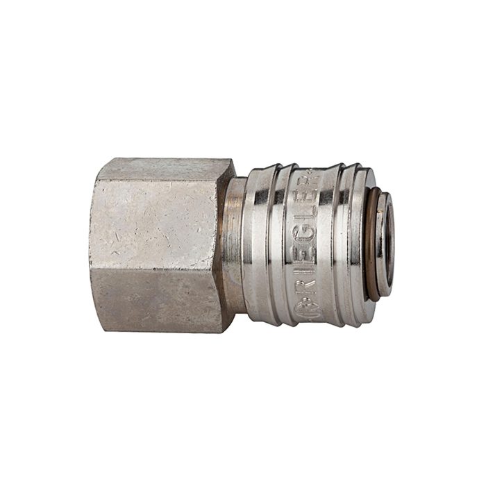 RIEGLER Schnellverschlusskuppl. NW 7,2 »connect line«, MS vern., G 3/8 IG