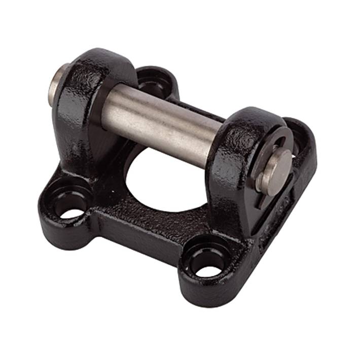 RIEGLER Pivoting fork fastening »CB« for standard cyl., for piston Ø 50