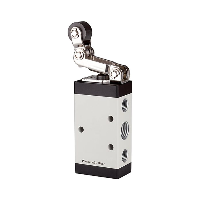 RIEGLER 5/2-way valve, Mechanically »M5« Roller lever, Free return, G 1/4